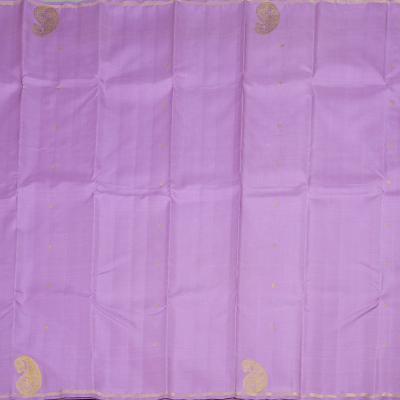 Hayagrivas Lavender Handloom Kanjivaram Silk Saree BD342-SBS