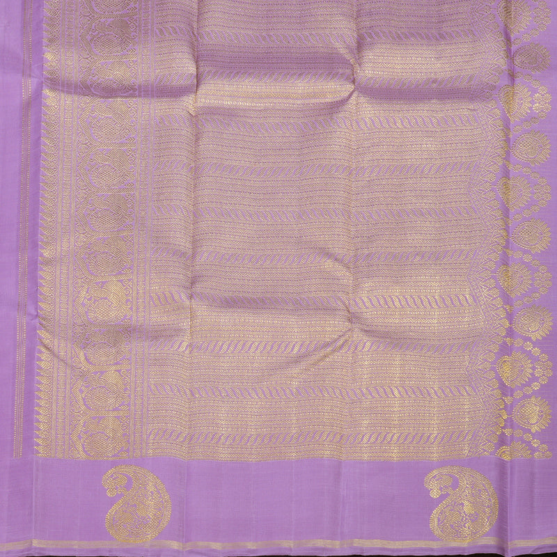 Hayagrivas Lavender Handloom Kanjivaram Silk Saree BD342-SBS