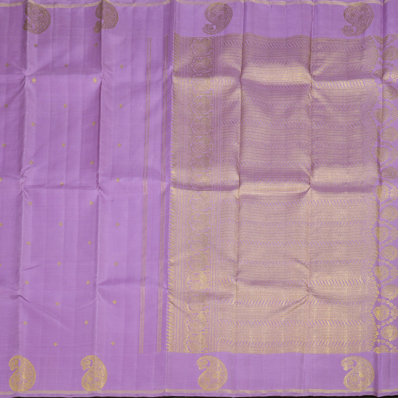 Hayagrivas Lavender Handloom Kanjivaram Silk Saree BD342-SBS