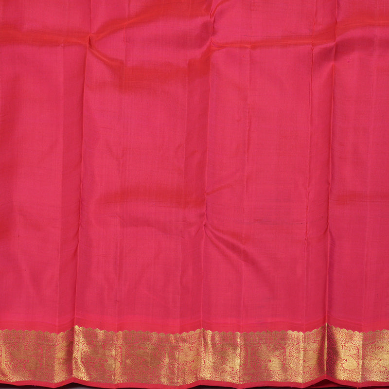 Hayagrivas Purple Kanjivaram Silk Saree with Redish Pink Border BD348-SBS