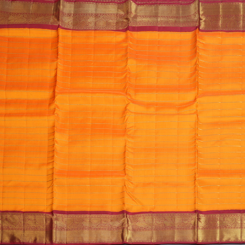 Hayagrivas Handloom Ten Yards Kanjivaram Silk Saree BD349-SBS