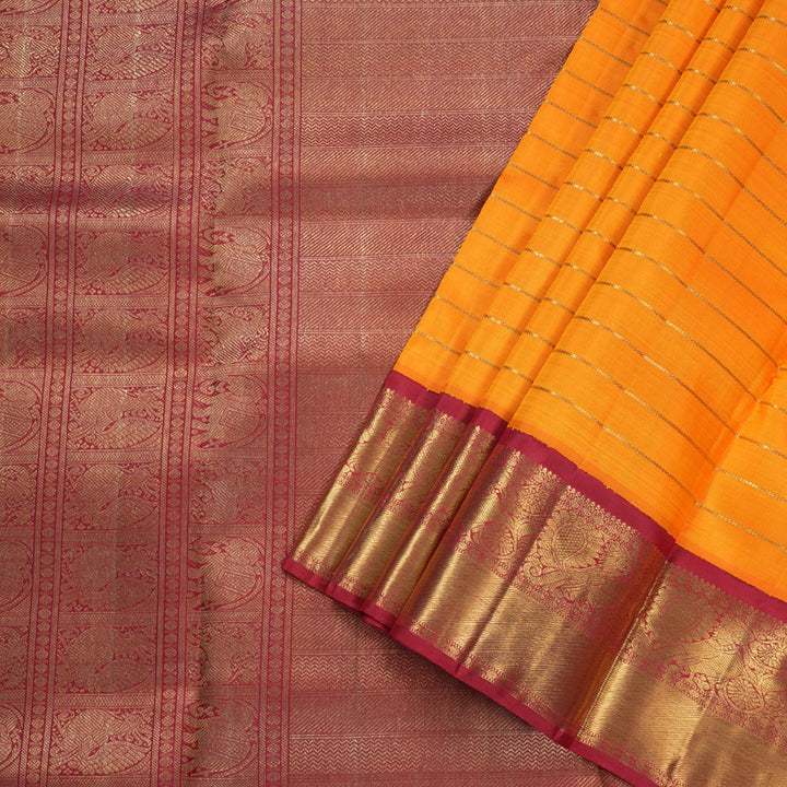 Hayagrivas Handloom Ten Yards Kanjivaram Silk Saree BD349-SBS