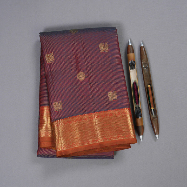 Hayagrivas Handloom Vairaoosi Kanjivaram Silk Saree   BD365