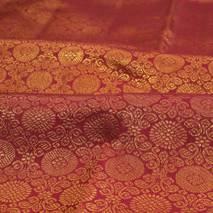 Hayagrivas Handloom Kanjivaram Ten Yards Silk Saree BD367 -SBS