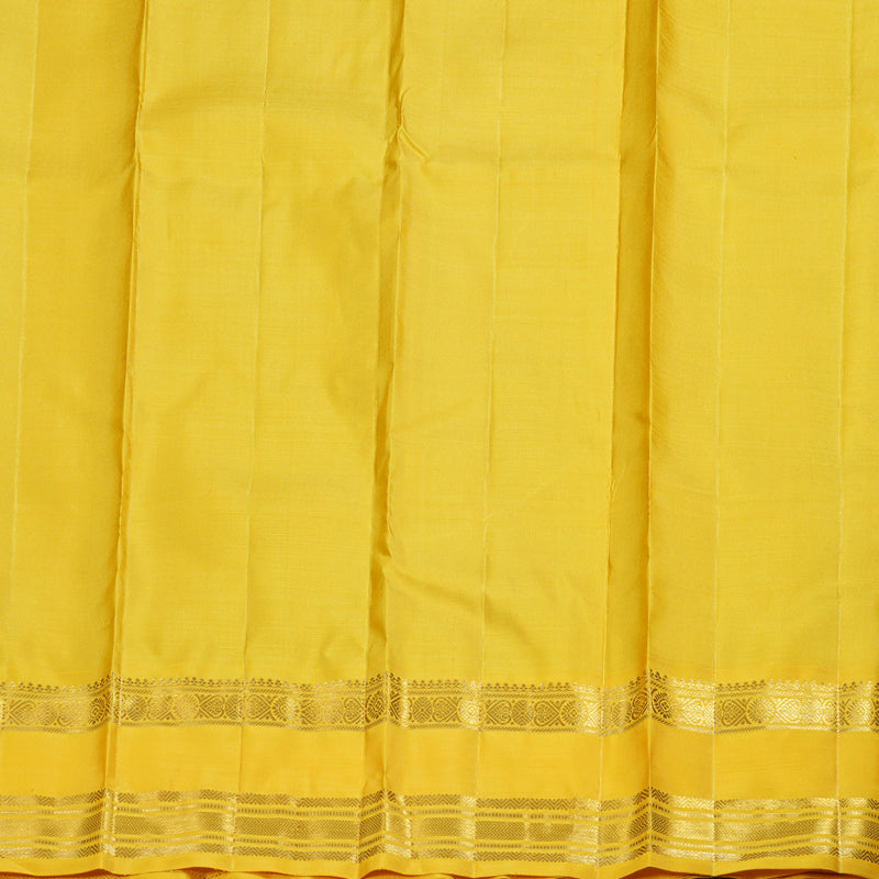 Hayagrivas Handloom Korvai Retta Pettu  Kanjivaram Silk Saree BD369