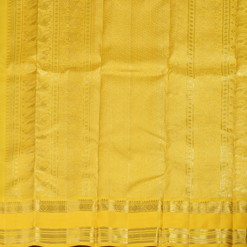 Hayagrivas Handloom Korvai Retta Pettu  Kanjivaram Silk Saree BD369