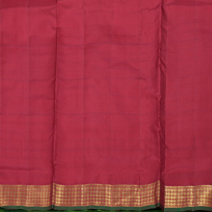 Hayagrivas Mango Yellow Veldhari Handloom Ten Yards Silk Saree BD423-SBS