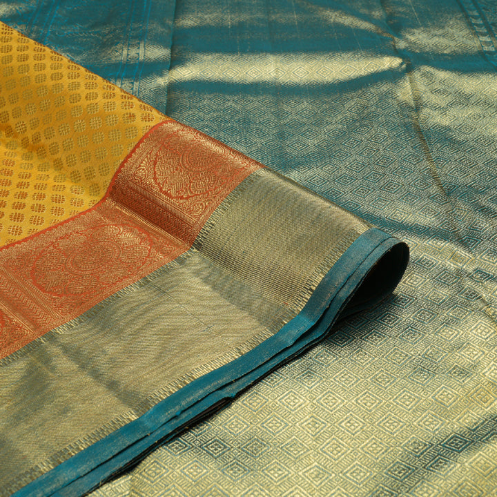 Hayagrivas Handloom Tissue Brocade Kanjivaram Silk Saree BD429-SBS