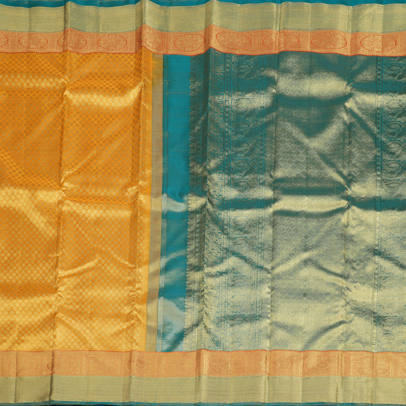 Hayagrivas Handloom Tissue Brocade Kanjivaram Silk Saree BD429-SBS