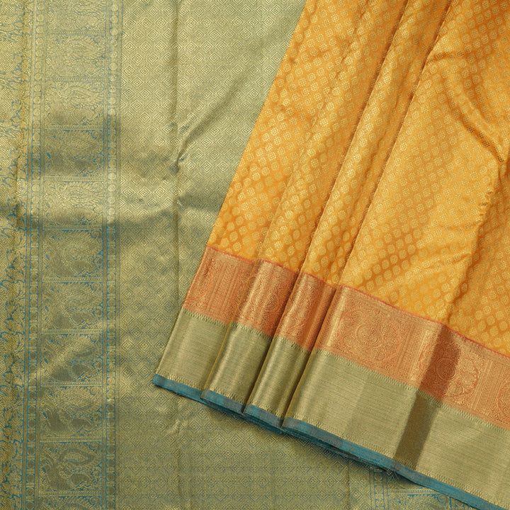 Hayagrivas Handloom Tissue Brocade Kanjivaram Silk Saree BD429-SBS