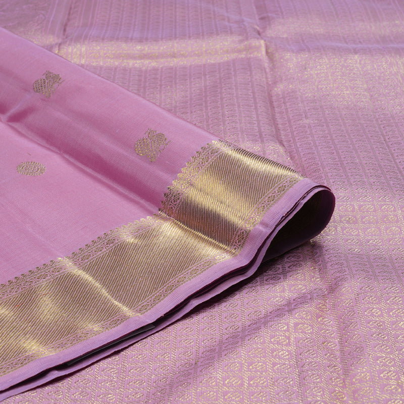 Hayagrivas Lilac Colour Handloom Kanjivaram Silk Saree BD434-SBS