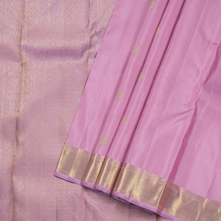 Hayagrivas Lilac Colour Handloom Kanjivaram Silk Saree BD434-SBS