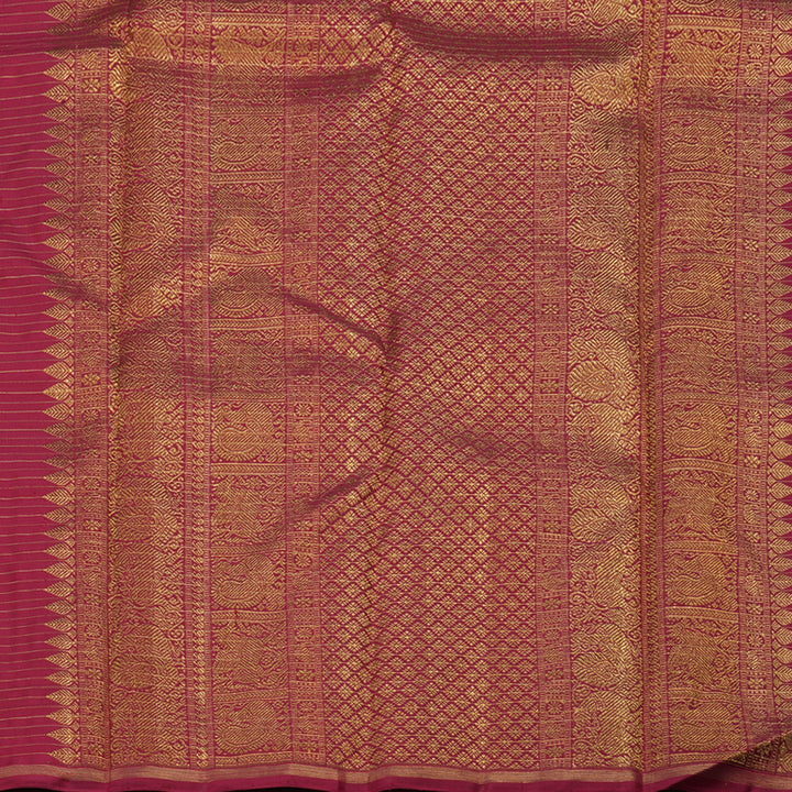 Hayagrivas Handloom Borderless Kanjivaram Silk Saree  BD439-SBS