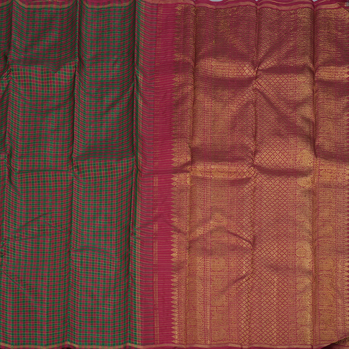 Hayagrivas Handloom Borderless Kanjivaram Silk Saree  BD439-SBS