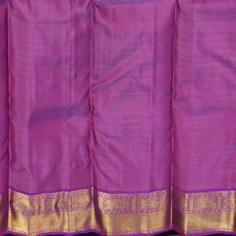 Hayagrivas Purple Handloom Kanjivaram Silk Saree BD458-SBS