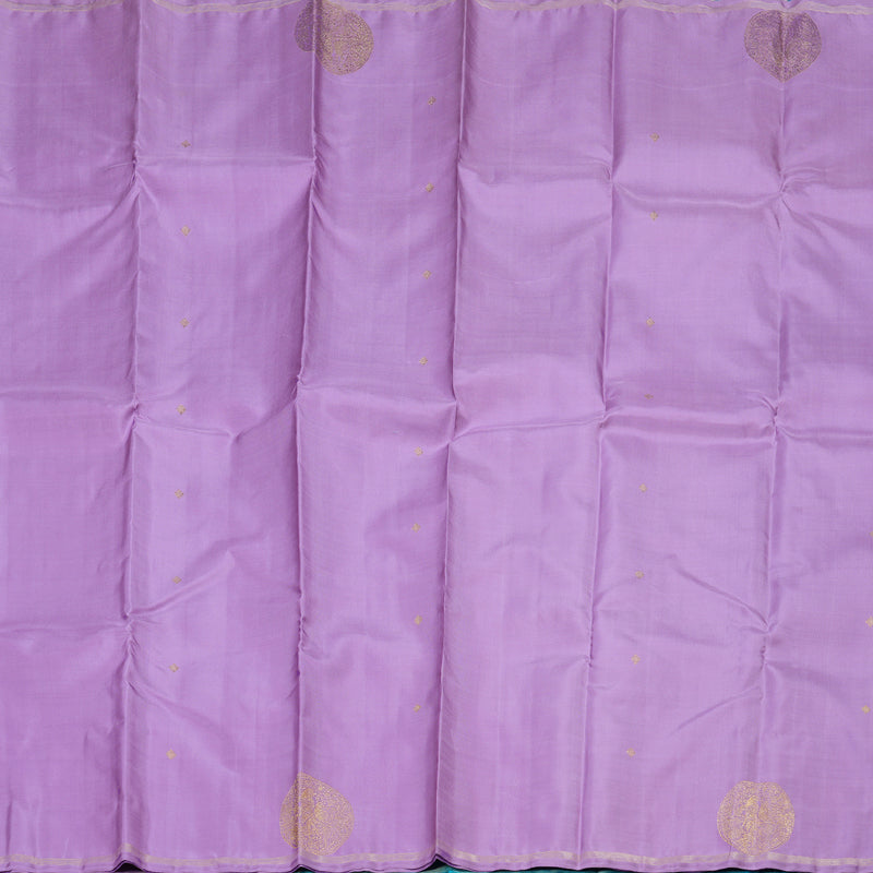 Hayagrivas Lavender Handloom Kanjivaram Silk Saree BD463-SBS