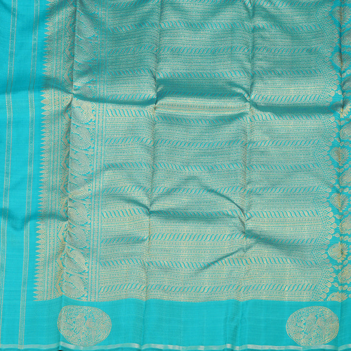 Hayagrivas Lavender Handloom Kanjivaram Silk Saree BD463-SBS