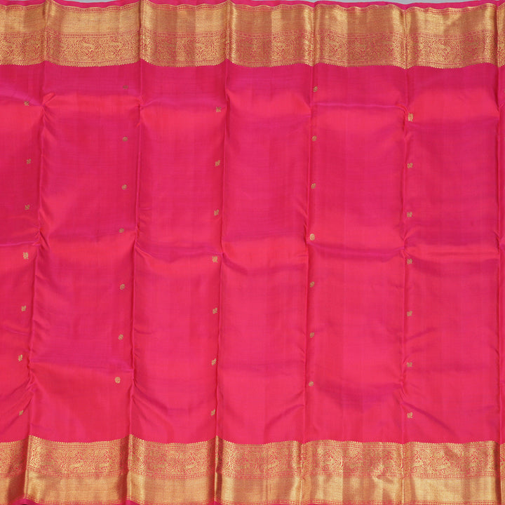 Hayagrivas Reddish Pink Handloom Kanjivaram Silk Saree BD465-SBS