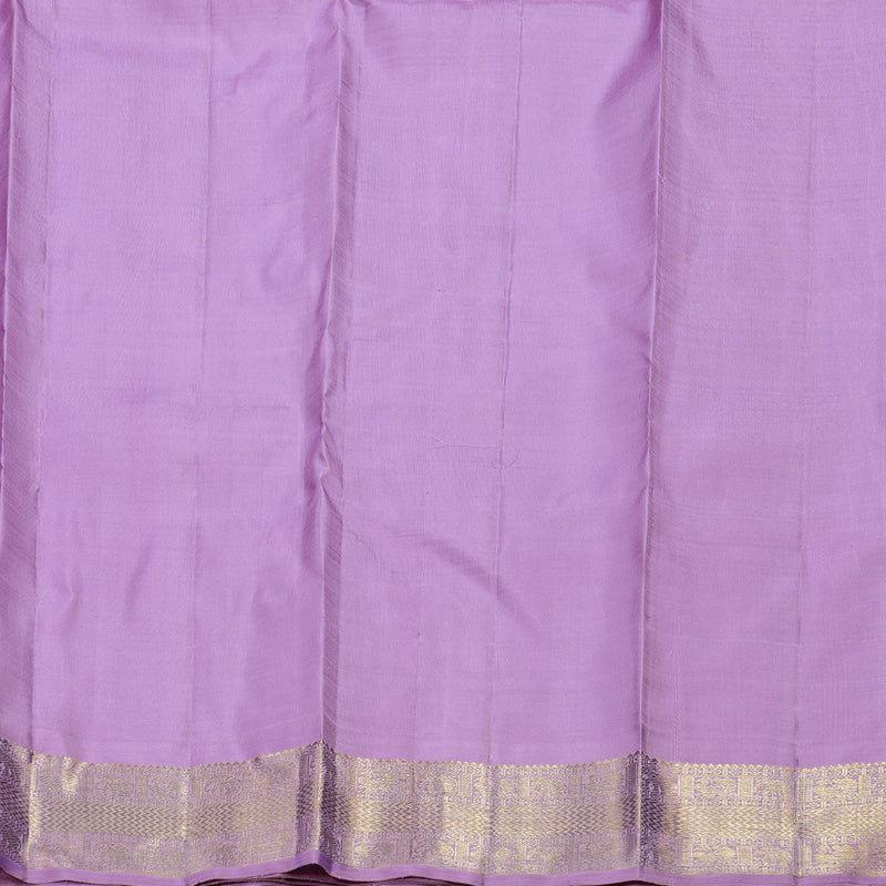 Hayagrivas Lavender Handloom Kanjivaram Silk Saree BD477-SBS