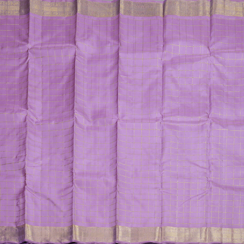 Hayagrivas Lavender Handloom Kanjivaram Silk Saree BD477-SBS