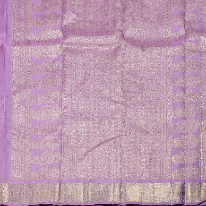 Hayagrivas Lavender Handloom Kanjivaram Silk Saree BD477-SBS