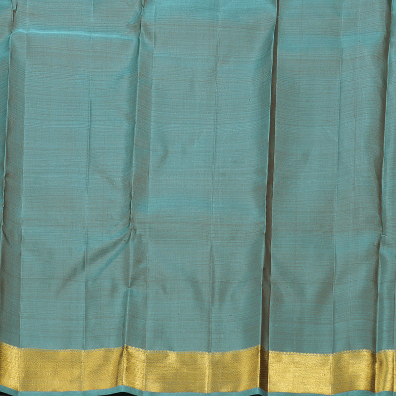 Hayagrivas Pastel Blue Handloom Kanjivaram Silk Saree BD483-SBS