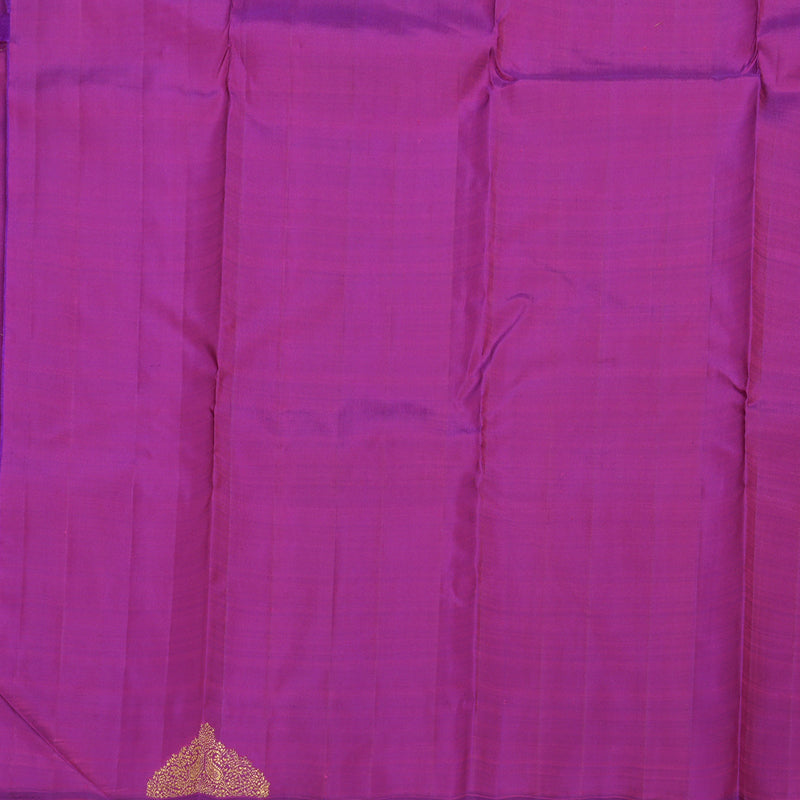 Hayagrivas Purple Handloom Kanjivaram Silk Saree BD497-SBS