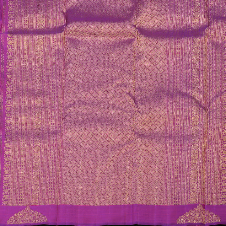 Hayagrivas Purple Handloom Kanjivaram Silk Saree BD497-SBS