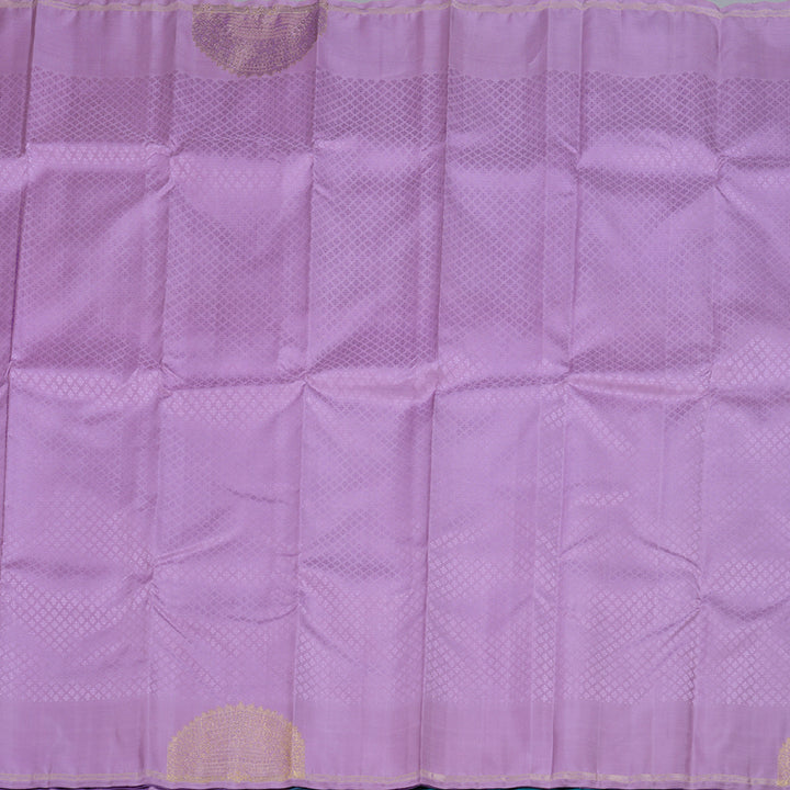 Hayagrivas Lavender Handloom Kanjivaram Silk Saree BD500-SBS