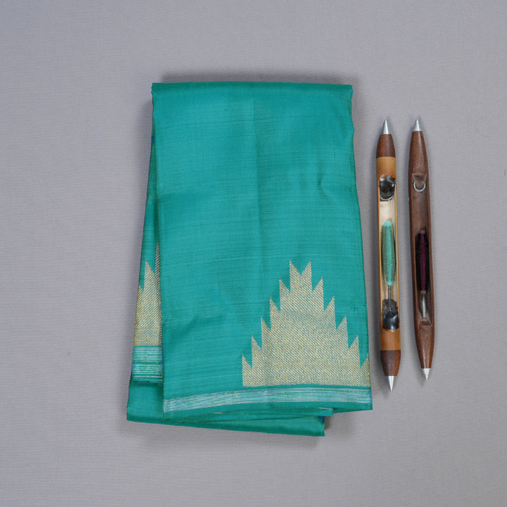 Hayagrivas Handloom Temple Border Kanjivaram Silk Saree HBE170E4-1