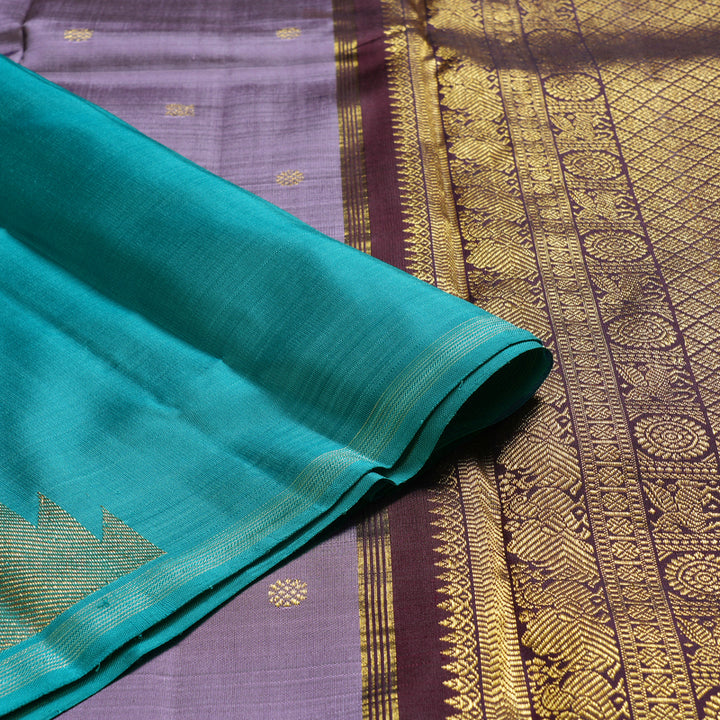 Hayagrivas Handloom Temple Border Kanjivaram Silk Saree HBE170E4-1