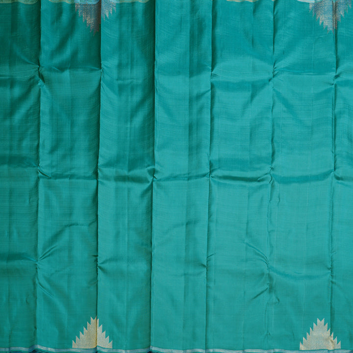 Hayagrivas Handloom Temple Border Kanjivaram Silk Saree HBE170E4-1