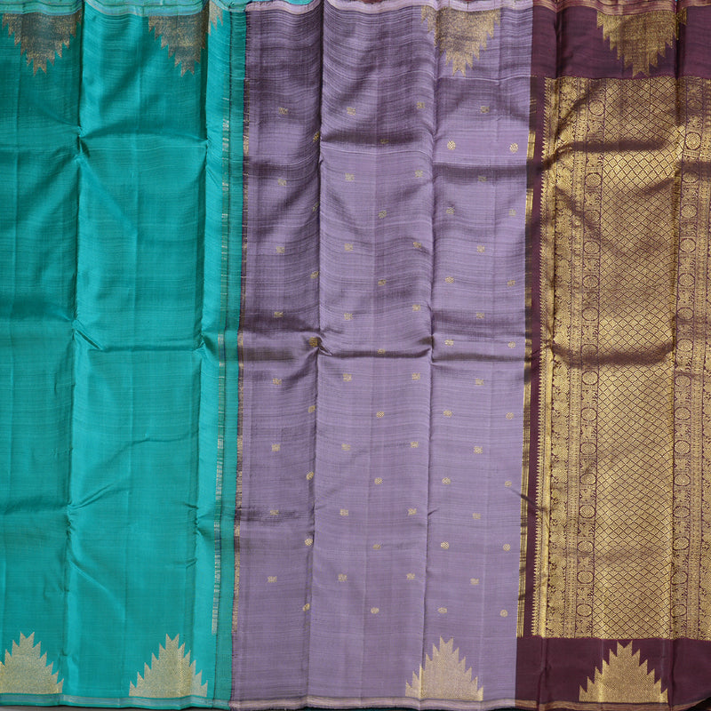 Hayagrivas Handloom Temple Border Kanjivaram Silk Saree HBE170E4-1