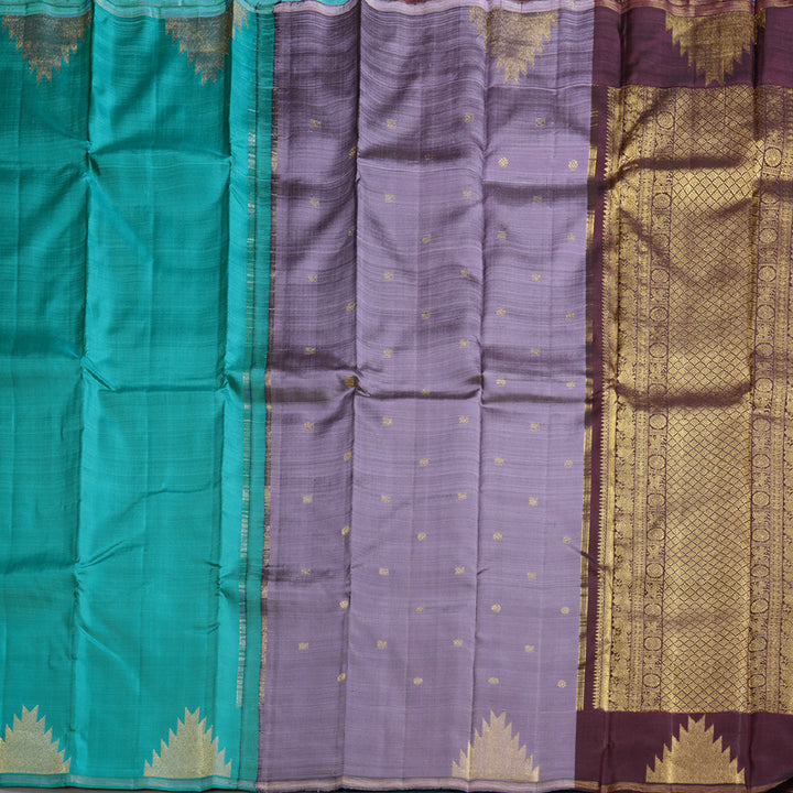 Hayagrivas Handloom Temple Border Kanjivaram Silk Saree HBE170E4-1