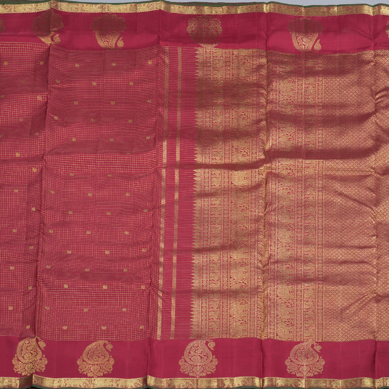Hayagrivas Handloom Kanjivaram Madisar Silk Saree BD645-SBS