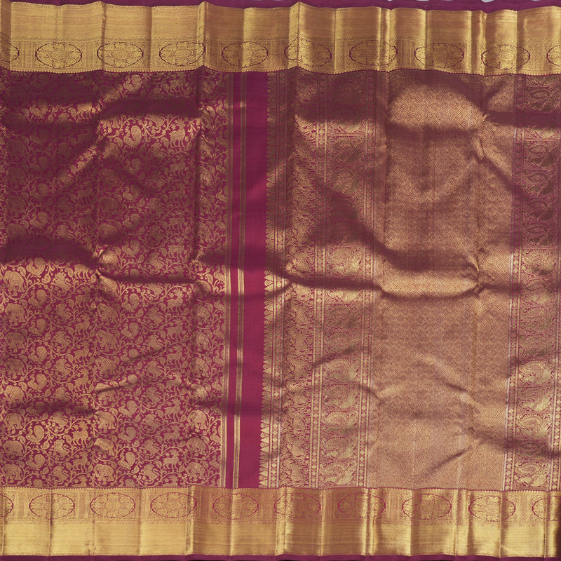 Hayagrivas Handloom Kanjivaram Bridal Silk Saree BD649-SBS