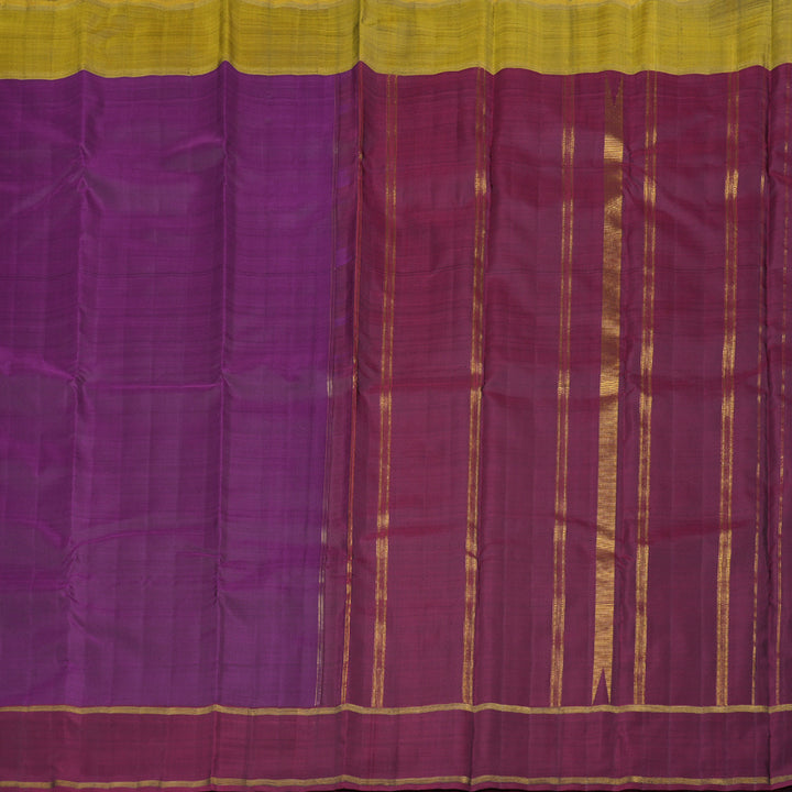 Hayagrivas Handloom Kanjivaram Silk Saree in Serene Purple  BD657-SBS
