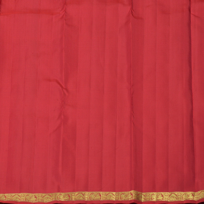 Hayagrivas Handloom Bridal Silk Saree in auspicious shade of Deep Red BE256-SBS