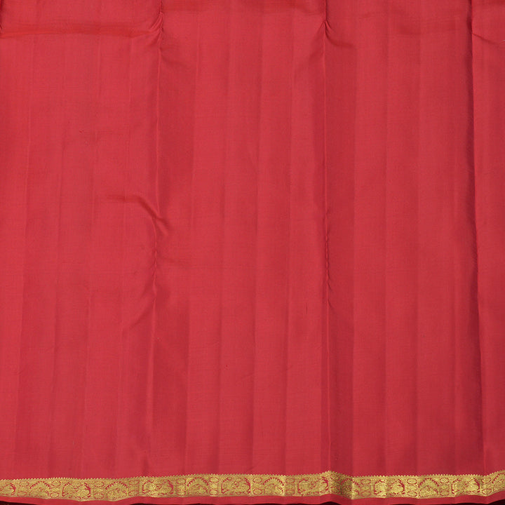 Hayagrivas Handloom Bridal Silk Saree in auspicious shade of Deep Red BE256-SBS