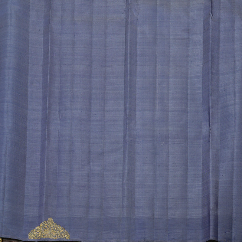 Hayagrivas Elegant Kanjivaram Silk Saree in Opulent Muted Brown with Light Lavendar BE259-SBS