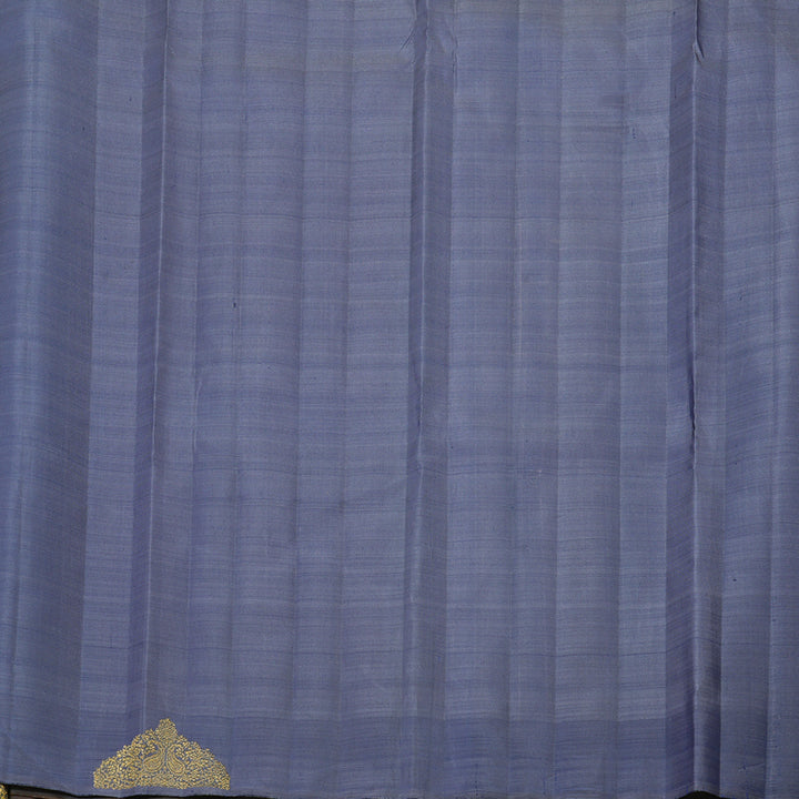 Hayagrivas Elegant Kanjivaram Silk Saree in Opulent Muted Brown with Light Lavendar BE259-SBS