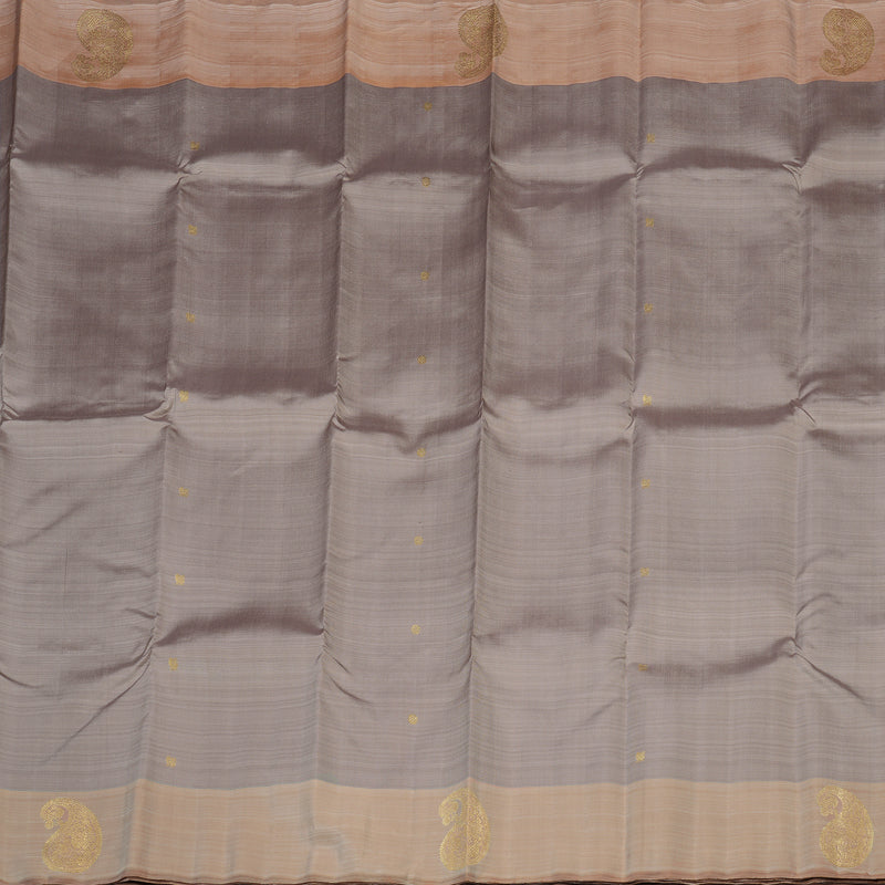 Hayagrivas Handloom Exclusive Bridal Silk Saree in Serene Beige BE260-SBS
