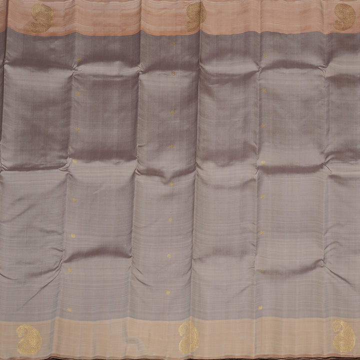 Hayagrivas Handloom Exclusive Bridal Silk Saree in Serene Beige BE260-SBS
