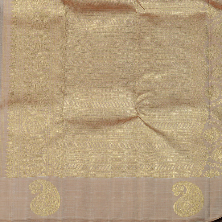 Hayagrivas Handloom Exclusive Bridal Silk Saree in Serene Beige BE260-SBS