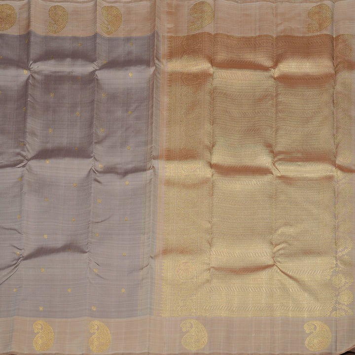 Hayagrivas Handloom Exclusive Bridal Silk Saree in Serene Beige BE260-SBS