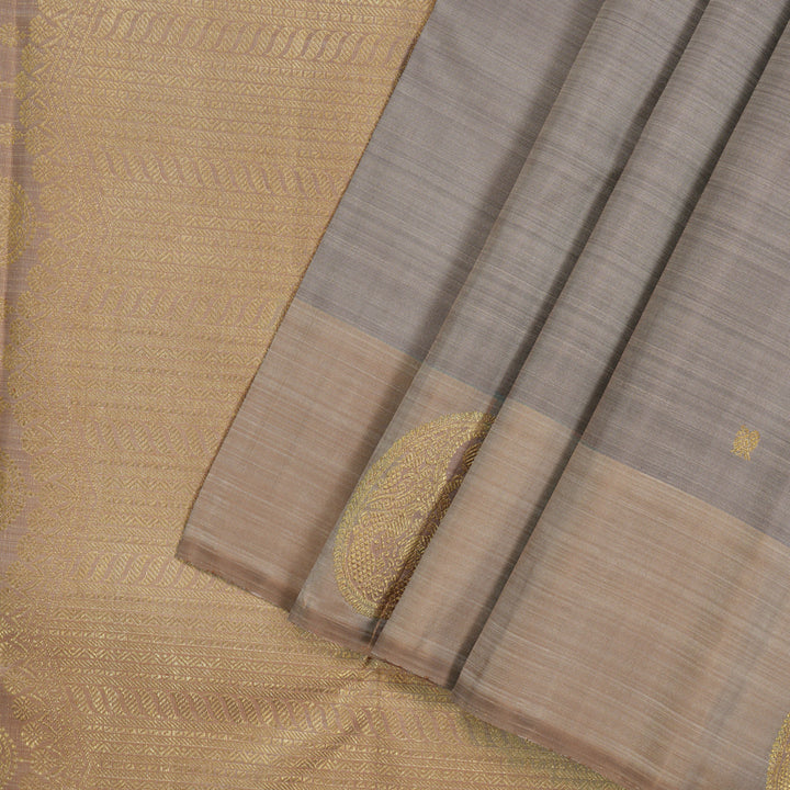 Hayagrivas Handloom Exclusive Bridal Silk Saree in Serene Beige BE260-SBS
