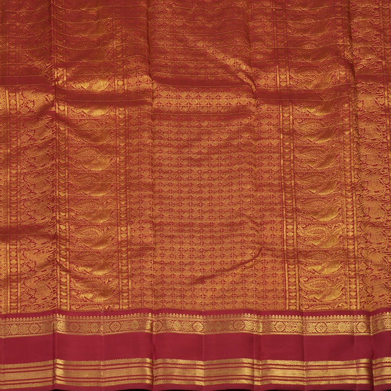 Hayagrivas Handloom Pure Kanjivaram Silk Saree in Multi Colour Checks BE280-SBS