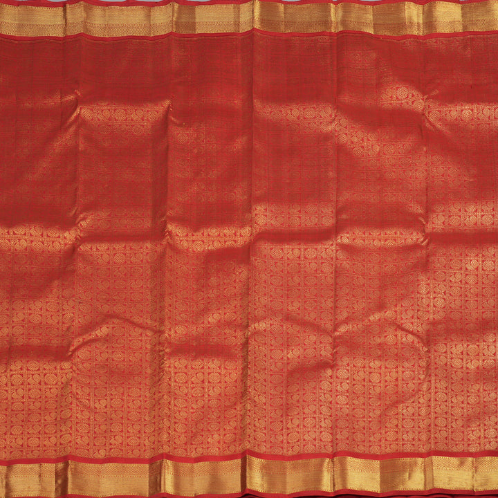 Hayagrivas stunning Bridal Kanjivaram Silk Saree in sophisticated Red BE313-SBS