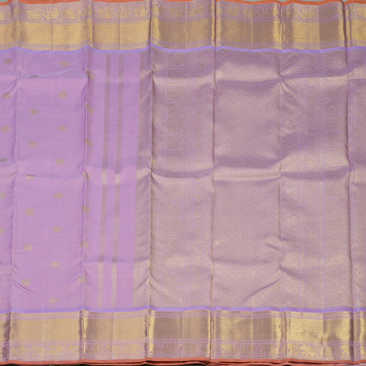 Hayagrivas Handloom Lilac Kanjivaram Silk Saree BE350-SBS