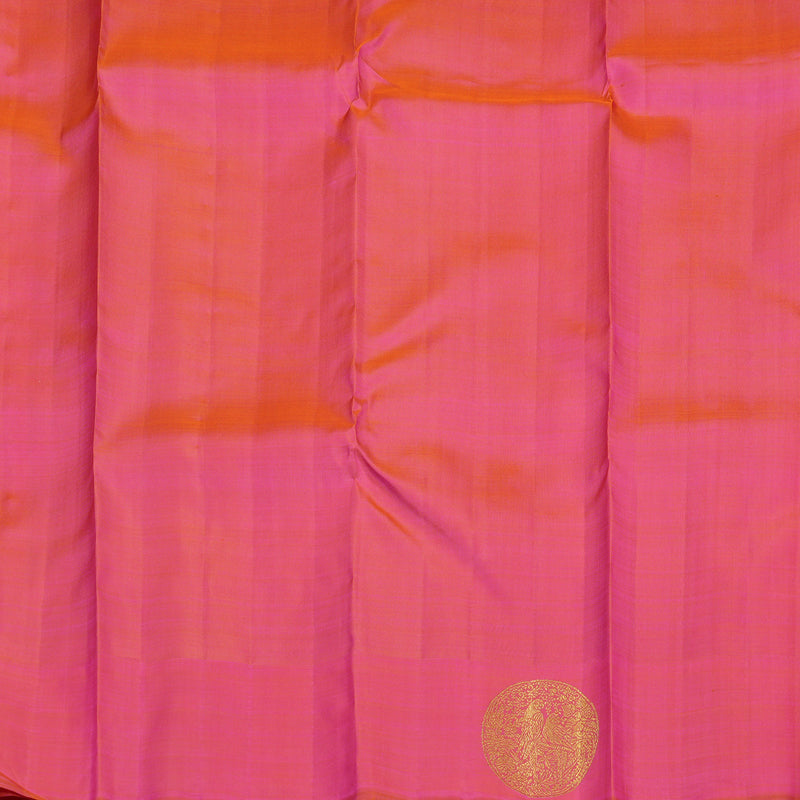 Hayagrivas Handloom Fuchsia Pink Kanjivaram Silk Saree BE465-SBS